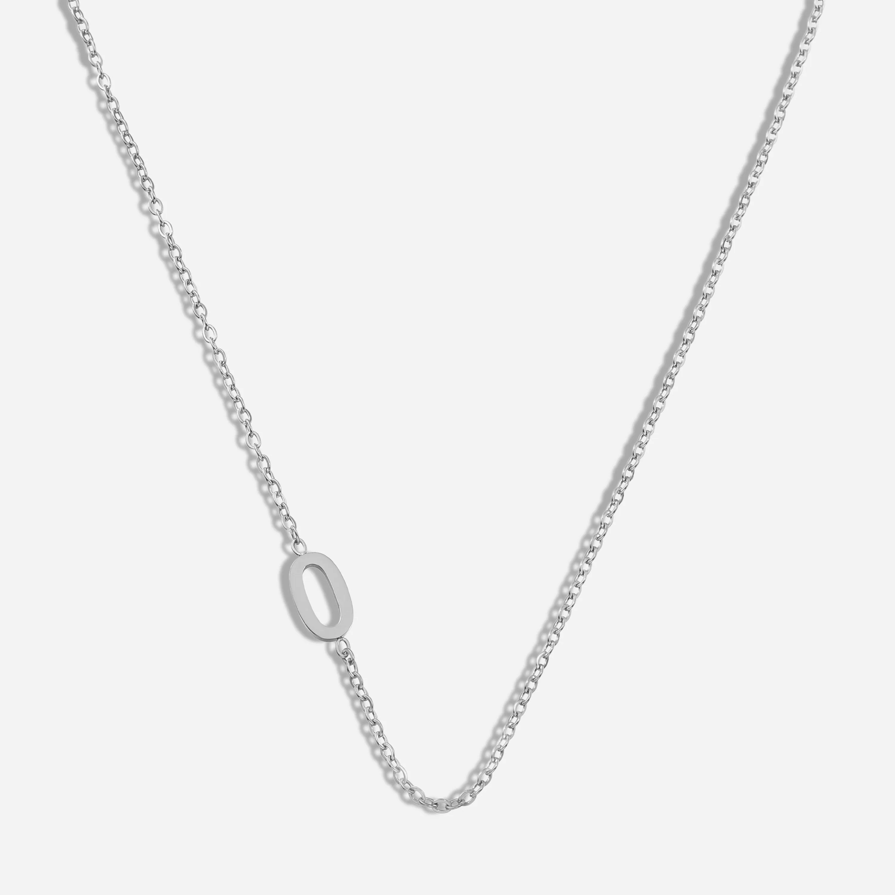 Dainty Letter Pendant Necklace