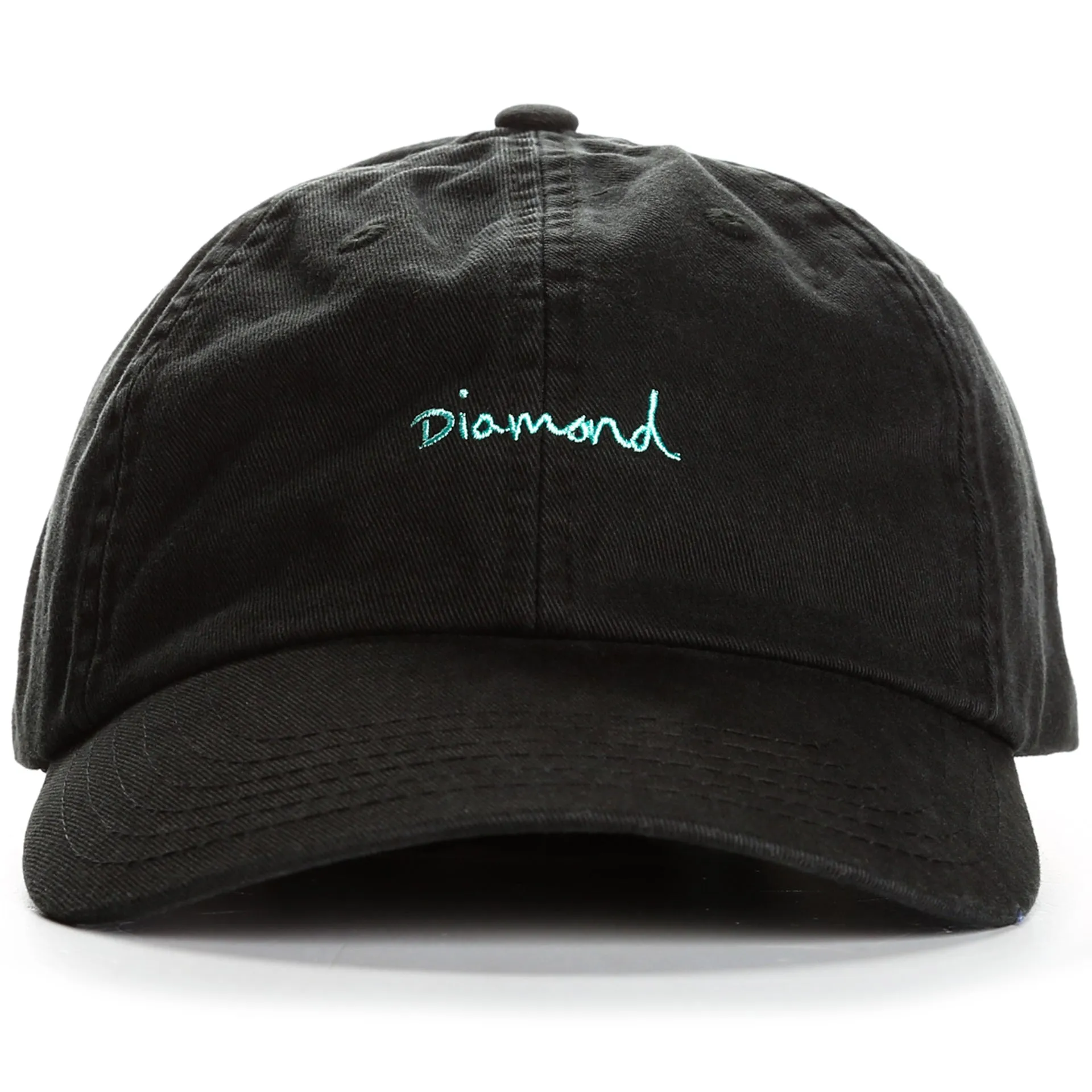 Diamond OG Script Sports Hat - Black