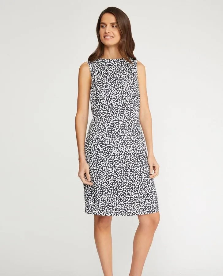 Ditsy Print Bardot Dress