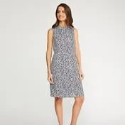 Ditsy Print Bardot Dress