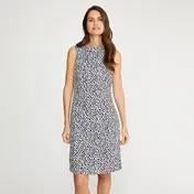 Ditsy Print Bardot Dress