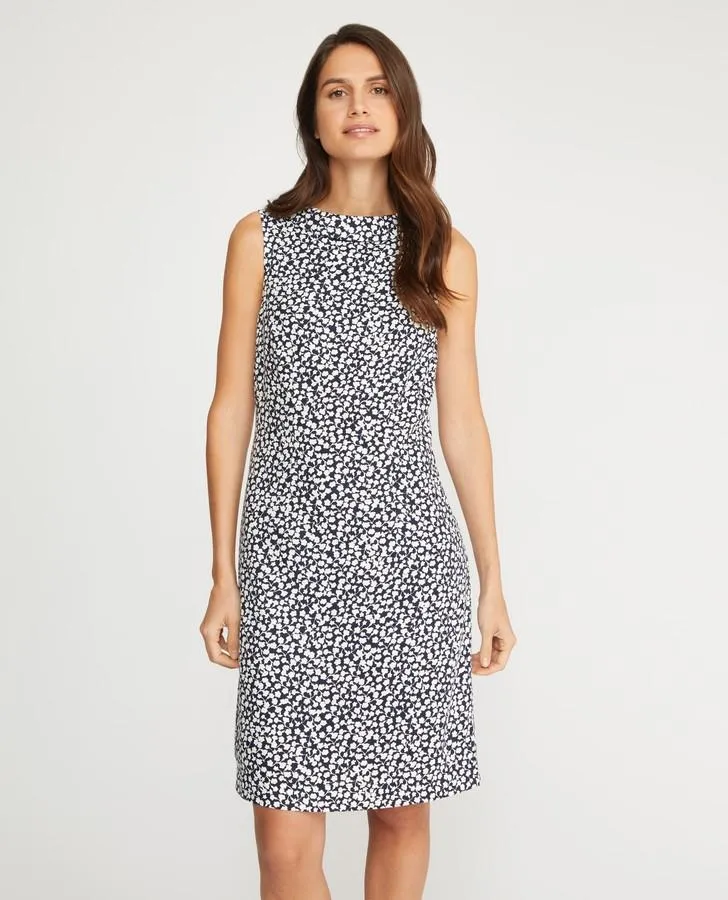 Ditsy Print Bardot Dress