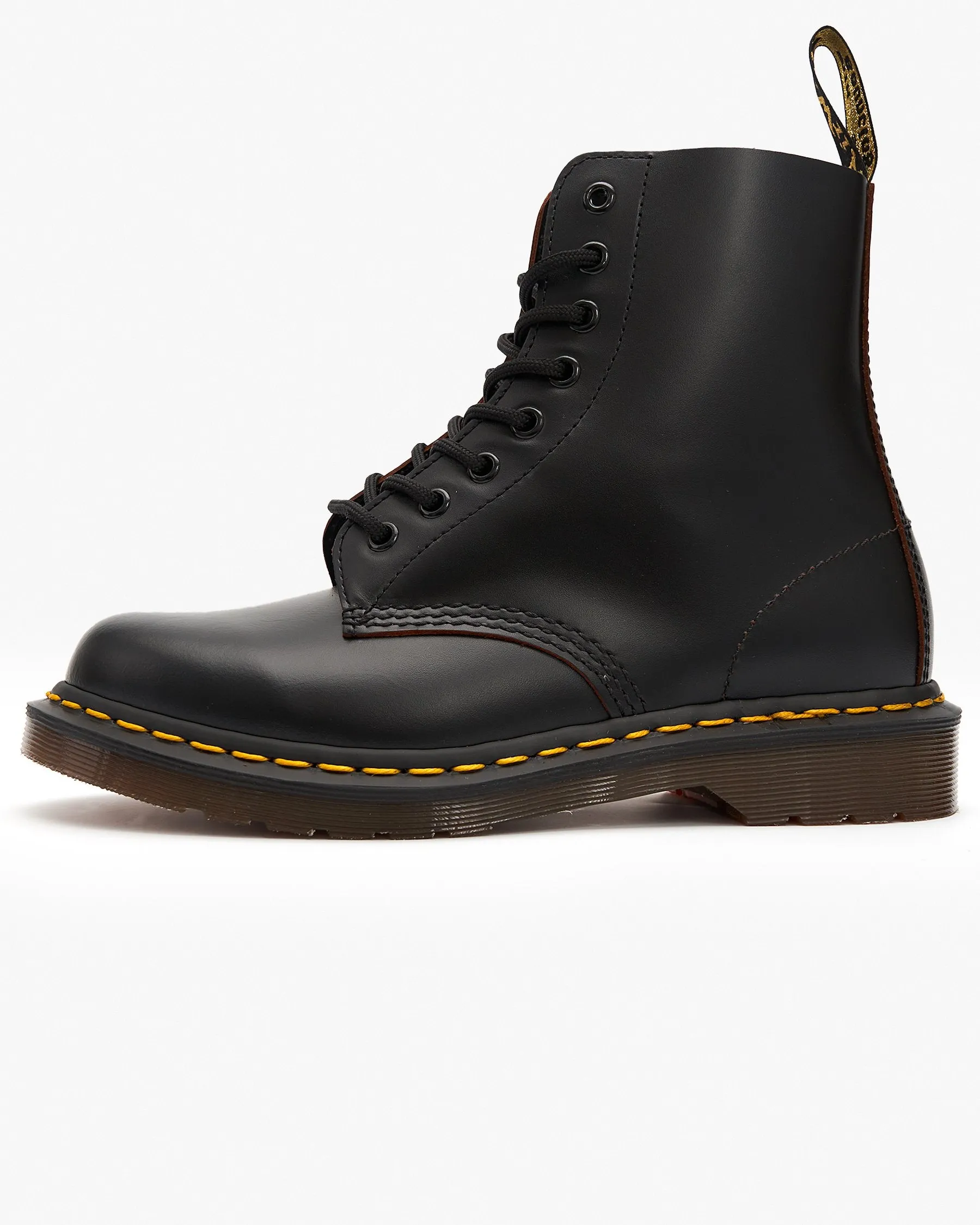 Dr Martens Made In England Vintage 1460 Boots - Black Quilon