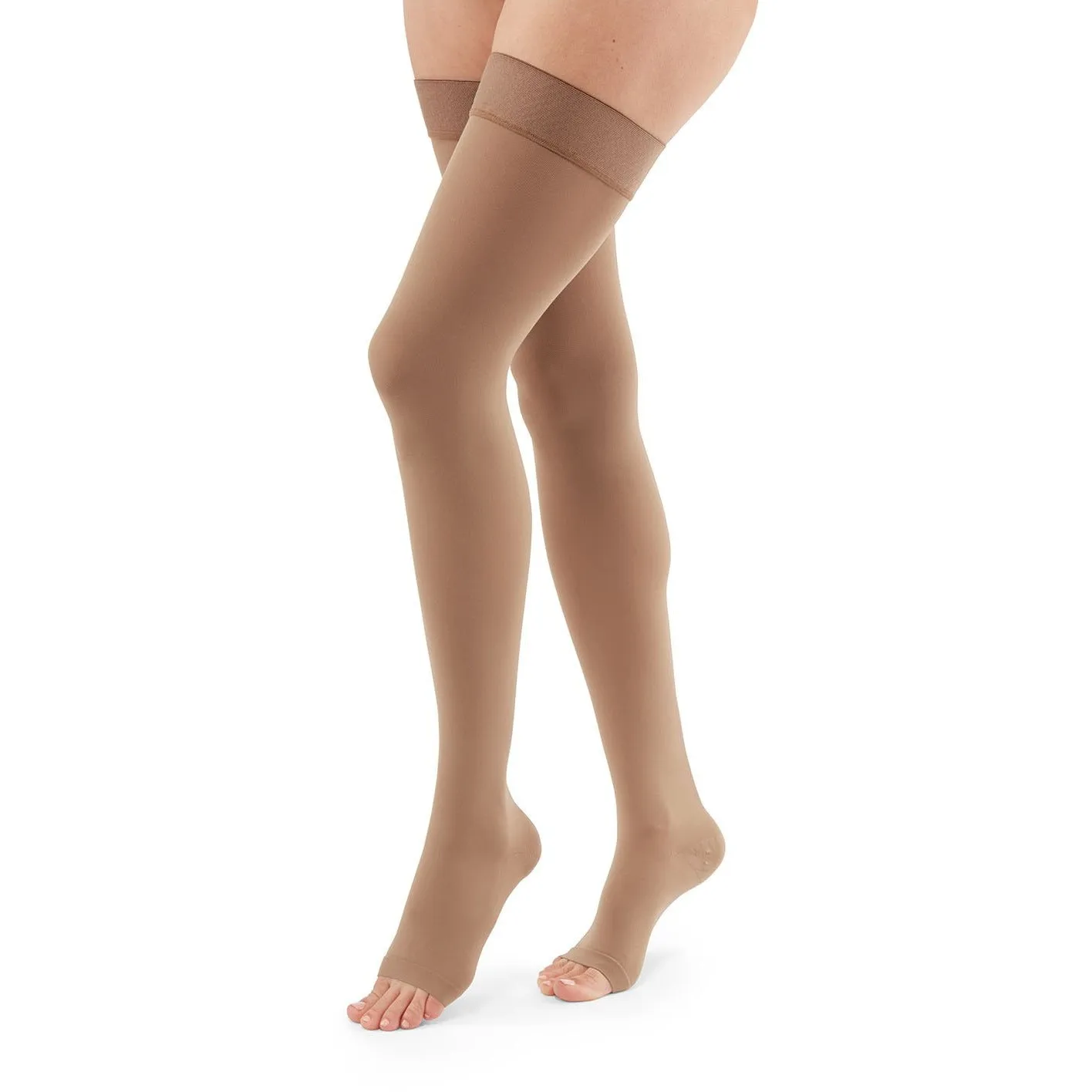 Duomed Advantage Thigh High 15-20 mmHg, Open Toe