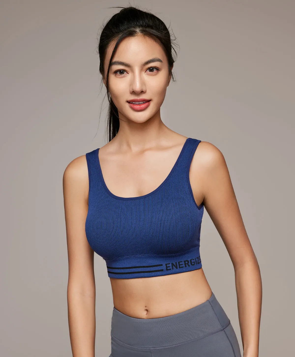 Energized Bohemian Explorer Mini Plus Seamless U-Back Sports Bra with Back Hook 201-1130S