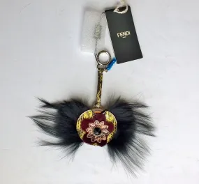 Fendi Flowerland Mirror Bag and Purse Charm