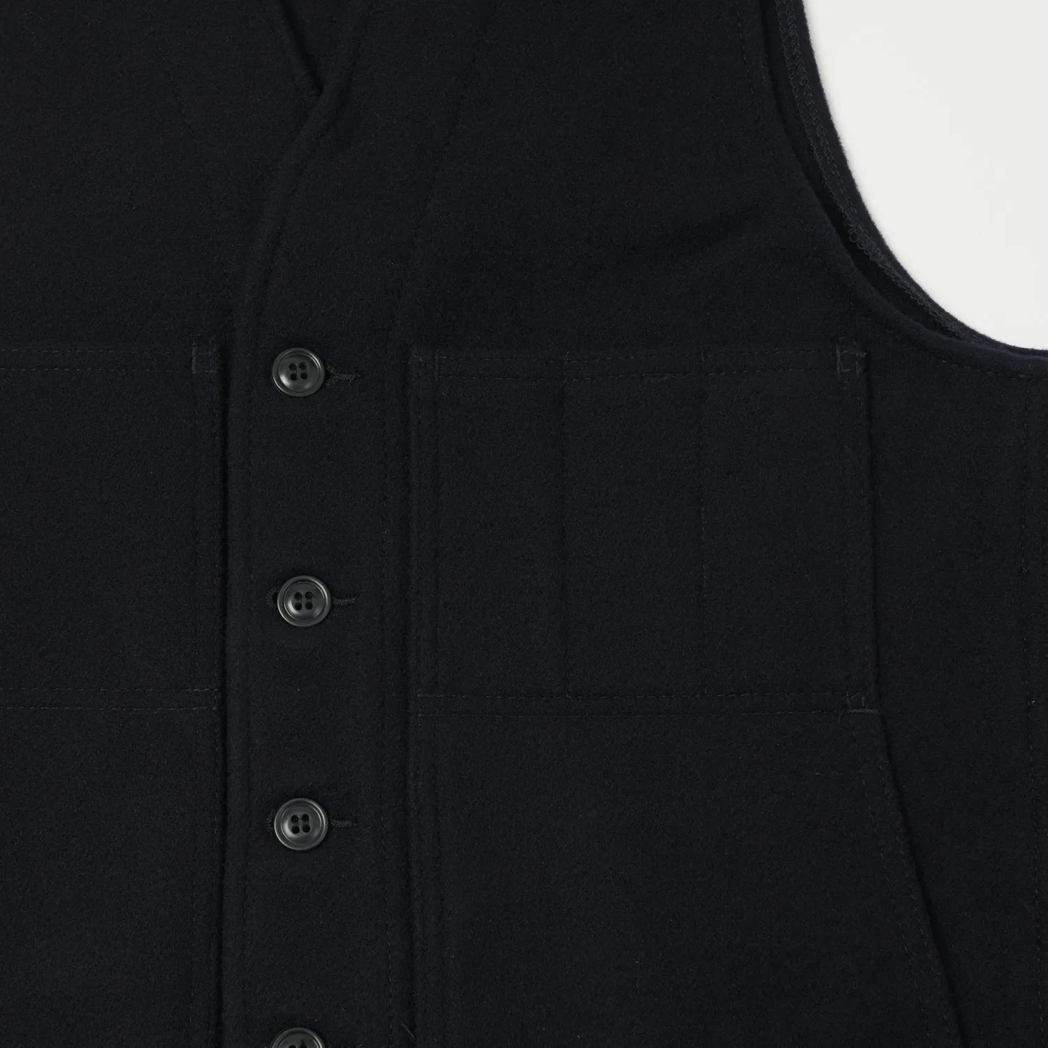 Filson Mackinaw Wool Vest - Dark Navy