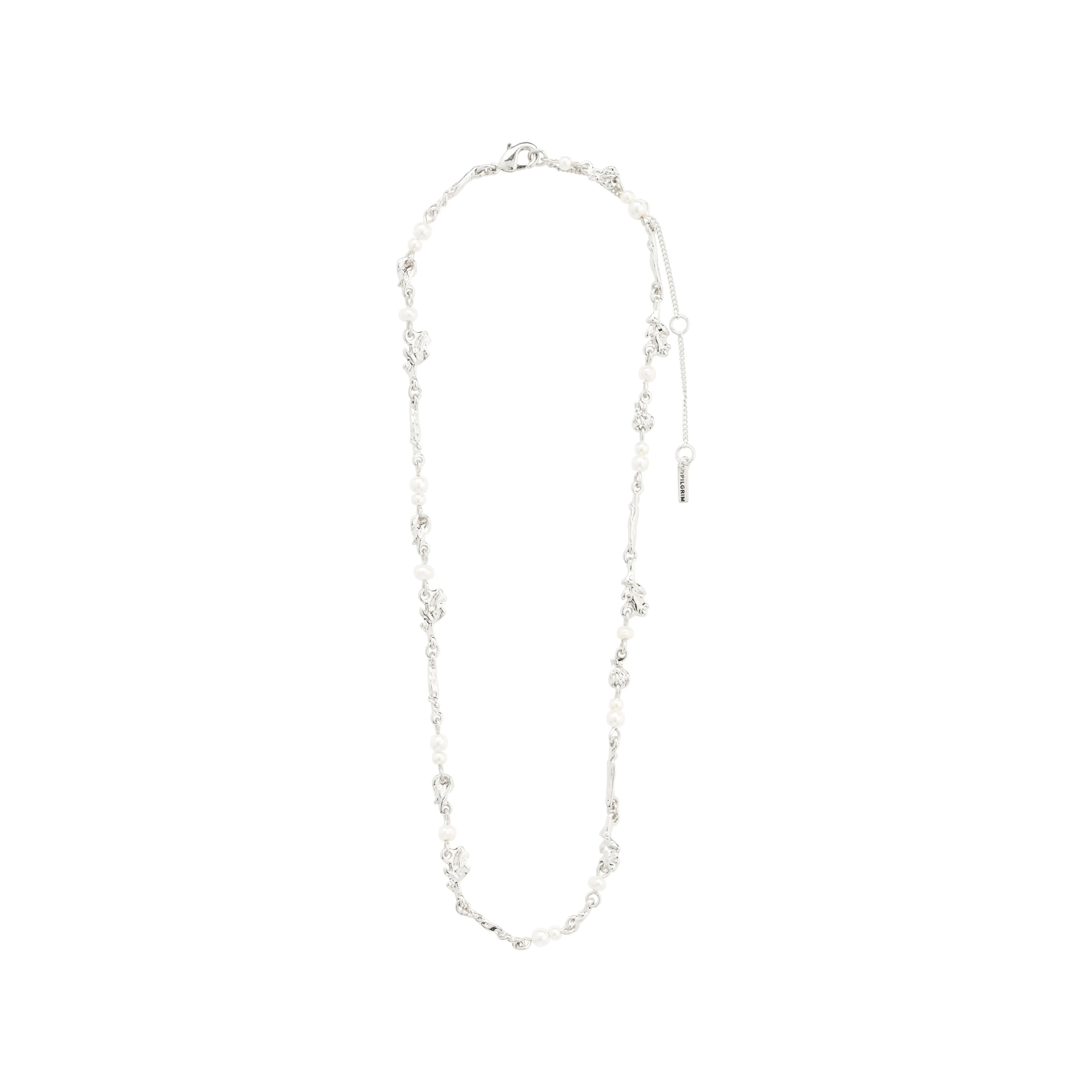 FOCUS recycled necklace silver-plated