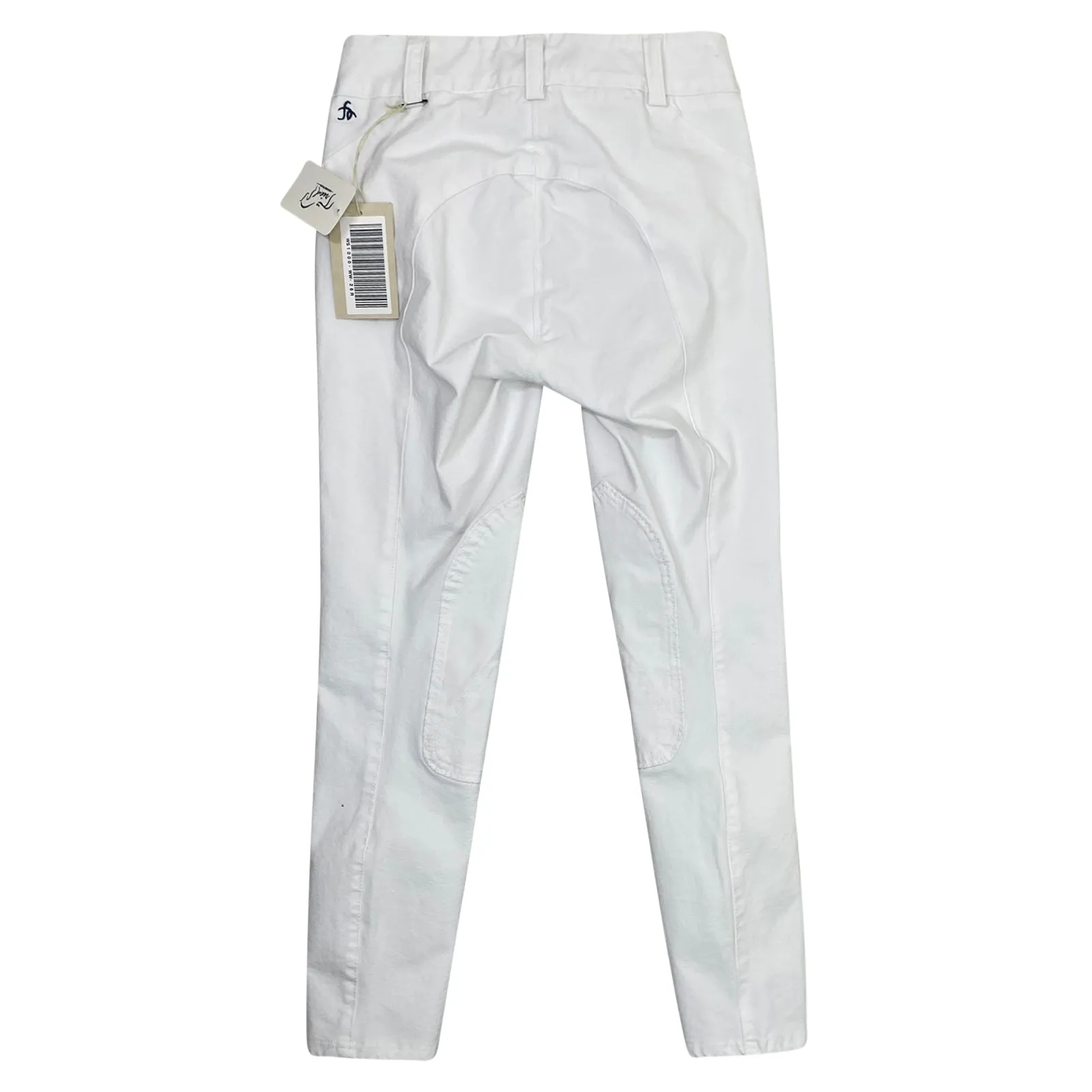 Free x Rein Self Patch Breeches in Sunday White - Women's 26R