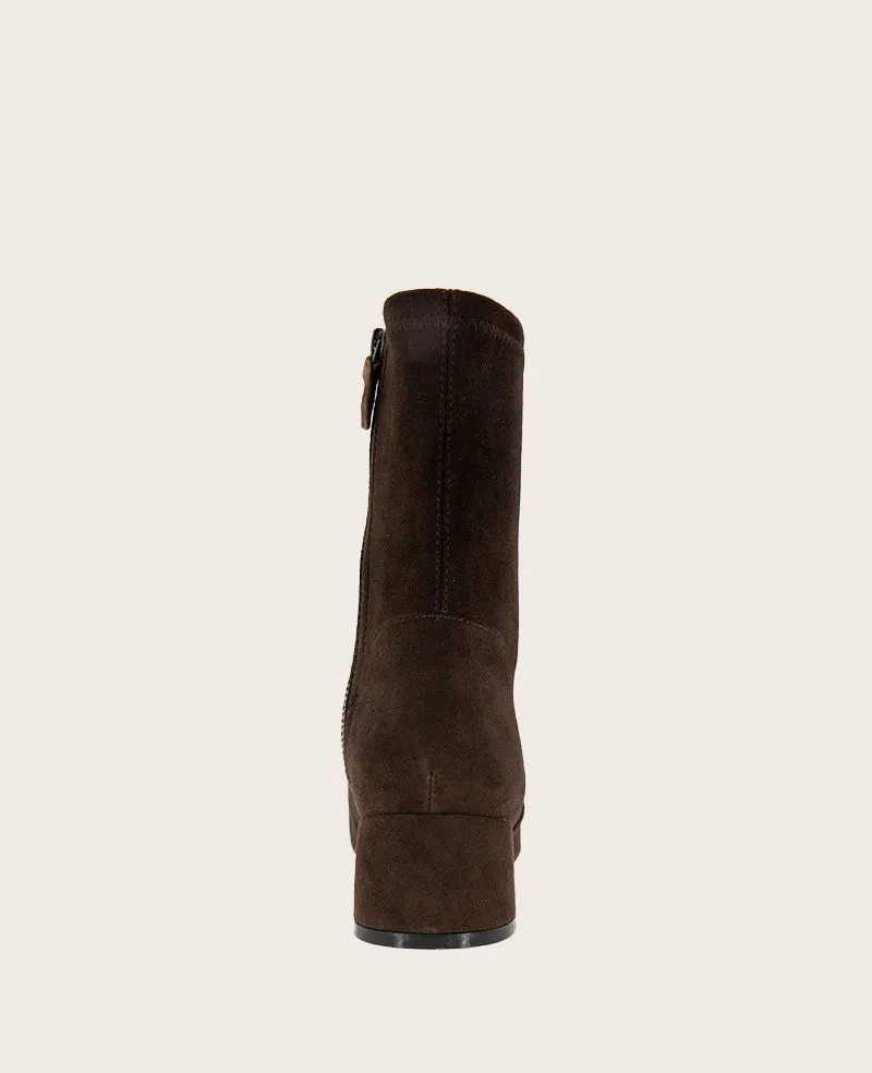 GENTLE SOULS - Emily Suede Side Zip Boot