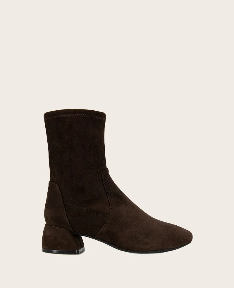 GENTLE SOULS - Emily Suede Side Zip Boot