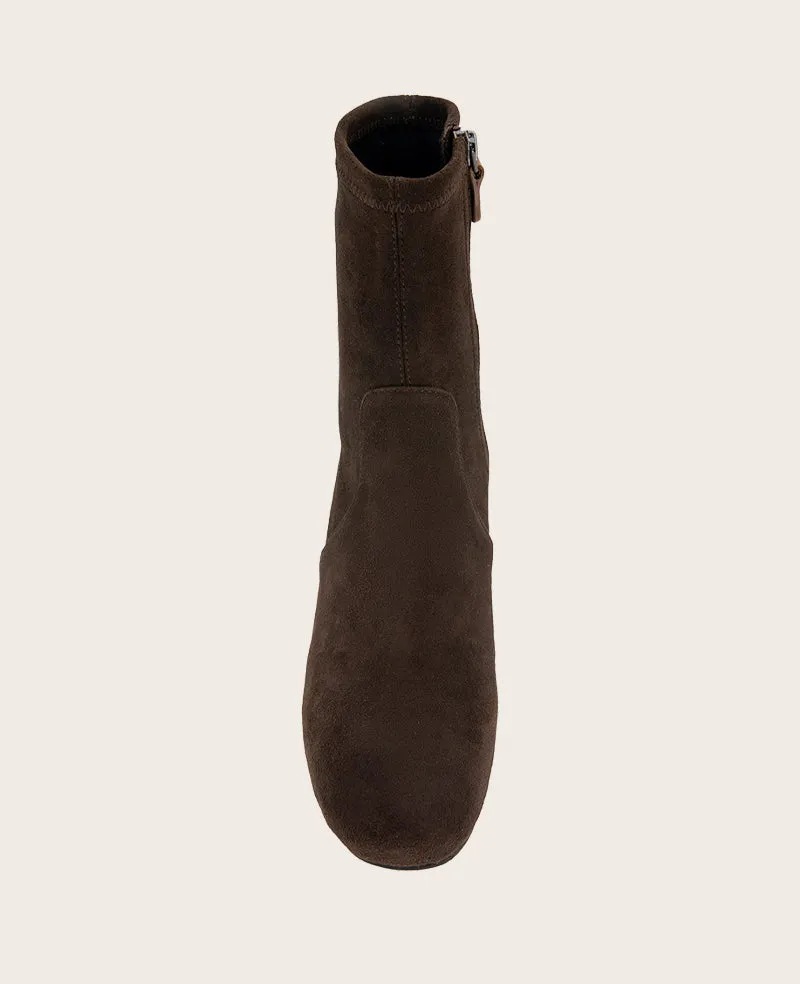 GENTLE SOULS - Emily Suede Side Zip Boot