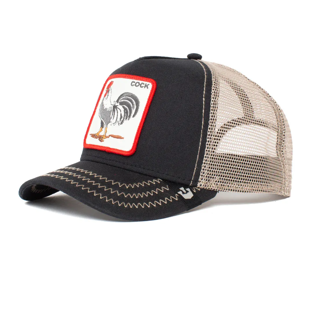 Goorin Bros - Animal Trucker Cap - Cock - Black