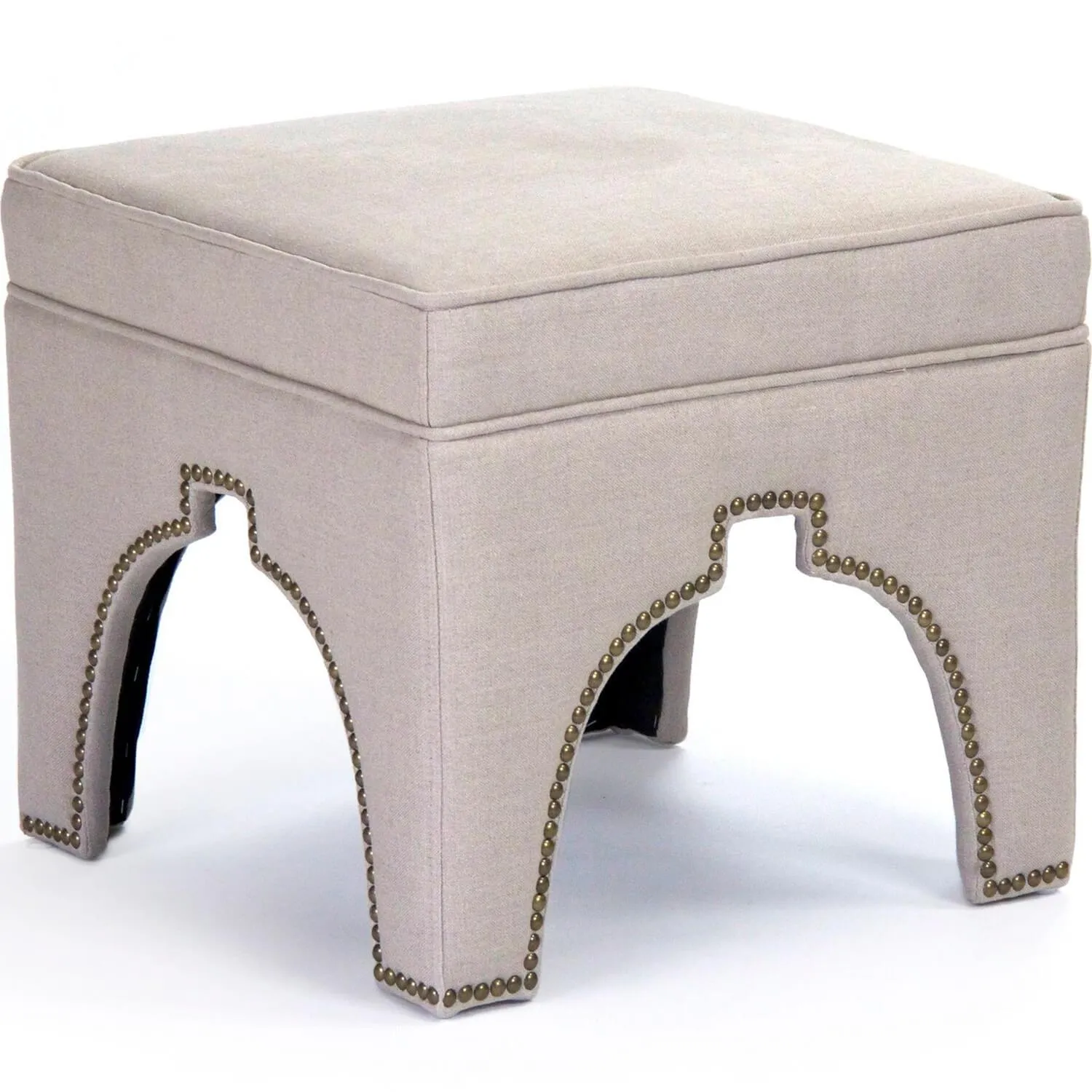 Gray Cubic Stool