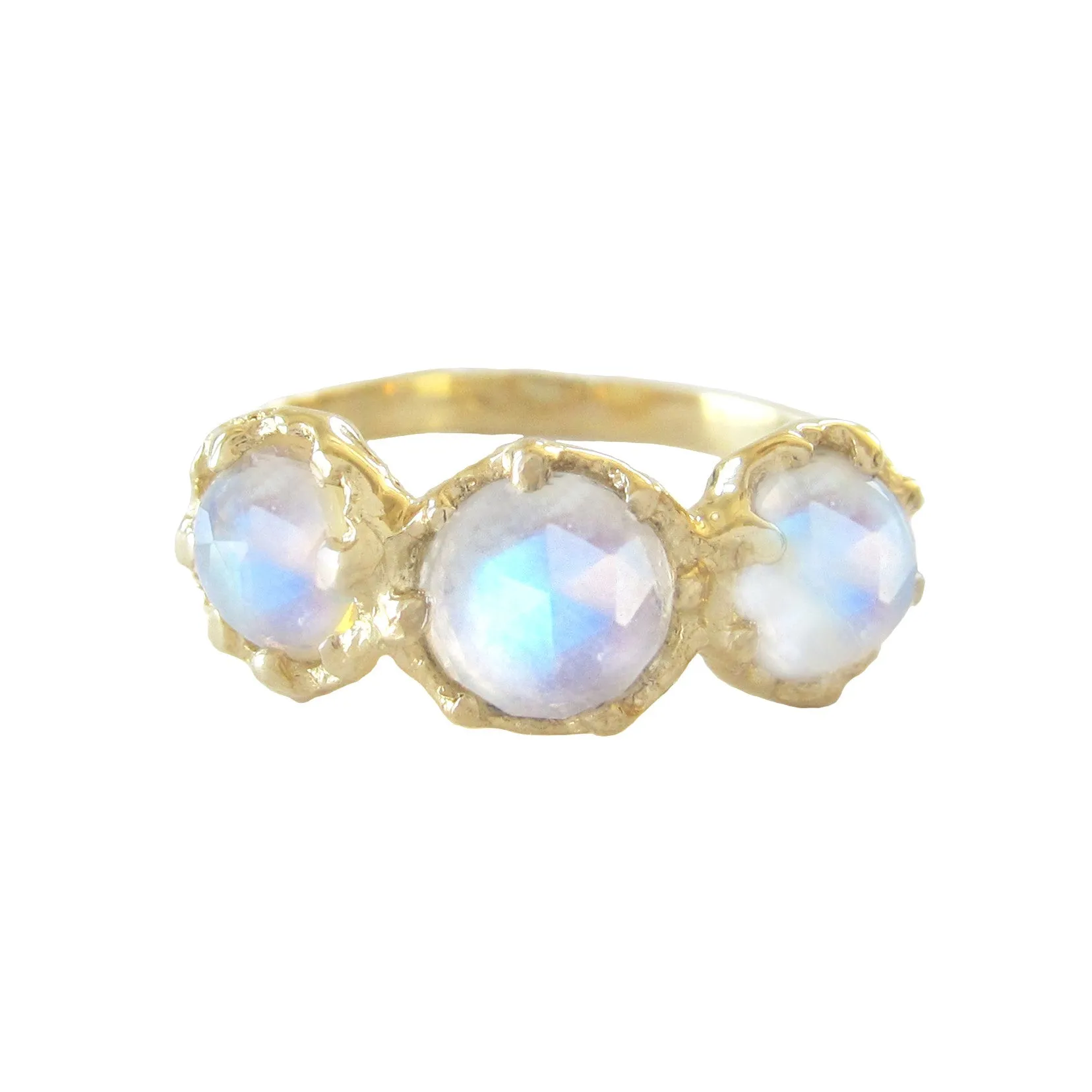 Haku Lei Moonstone Ring