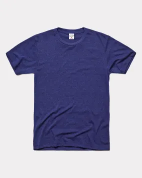 Heather Navy Unisex Essential T-Shirt