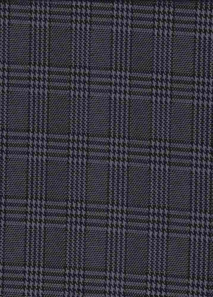 HEAVY KNIT JACQUARD HOUNDSTOOTH PLAID N NOV-PLD0009