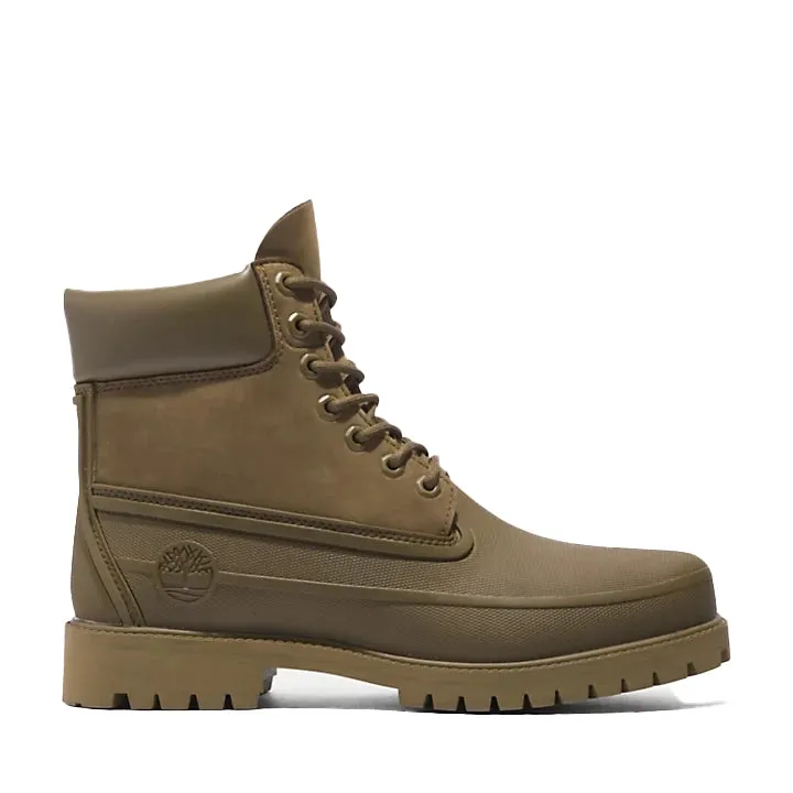 HERITAGE 6 INCH WATERPROOF BOOT FULL GRAIN - OLIVE