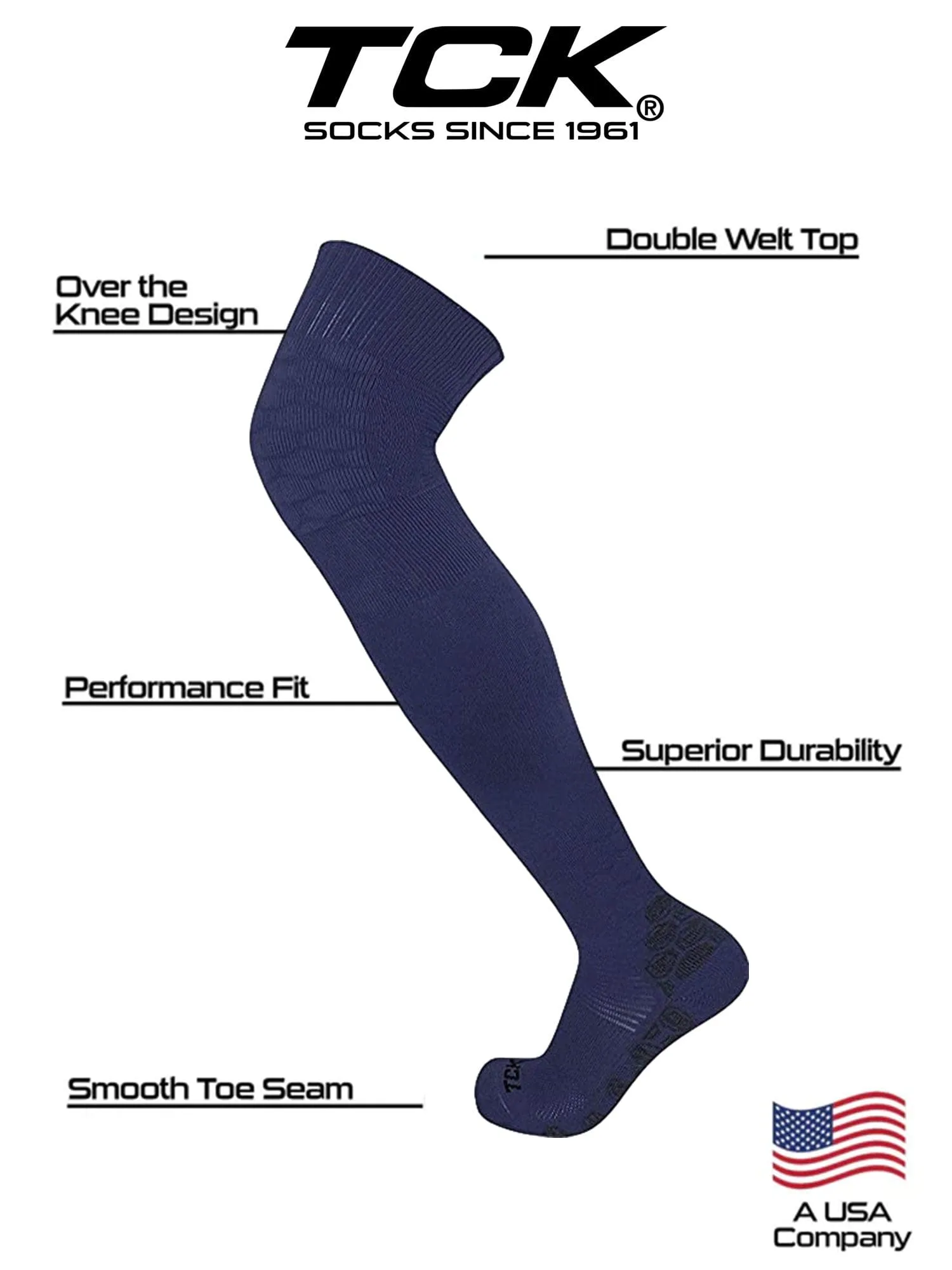 High Performance Long Sports Socks