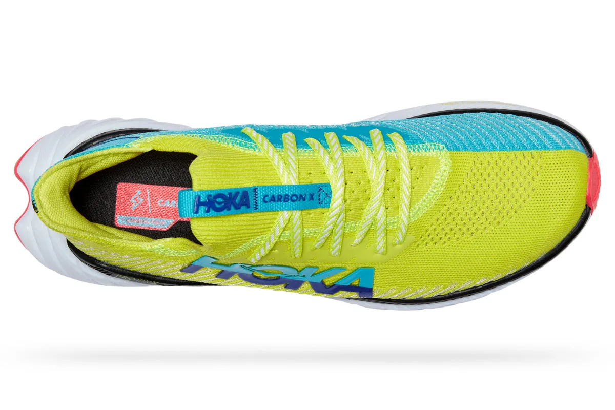 Hoka Carbon X 3 D Evening Primrose/Scuba Blue Mens