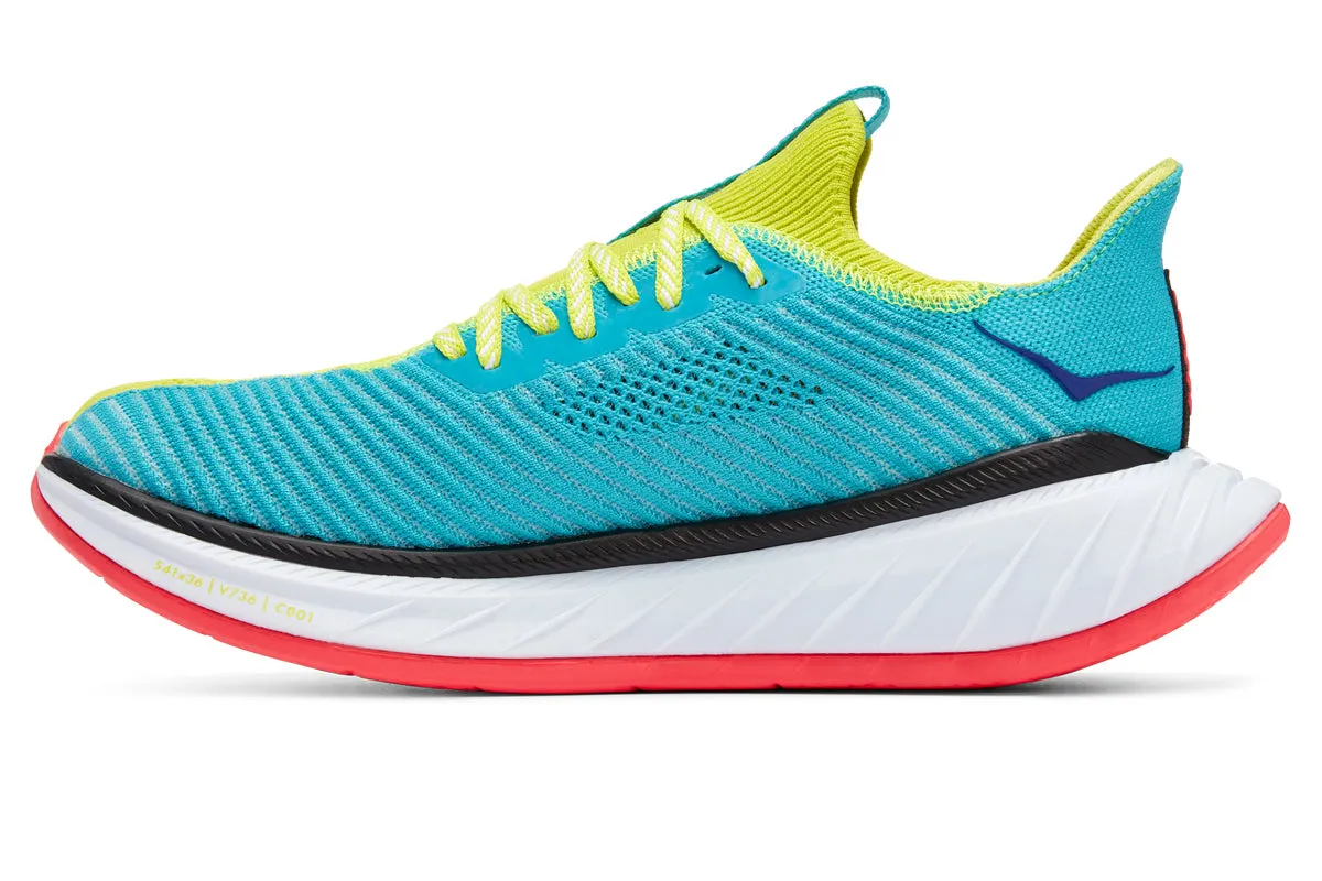 Hoka Carbon X 3 D Evening Primrose/Scuba Blue Mens