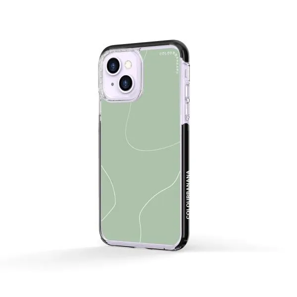 iPhone Case - Green Minimalist