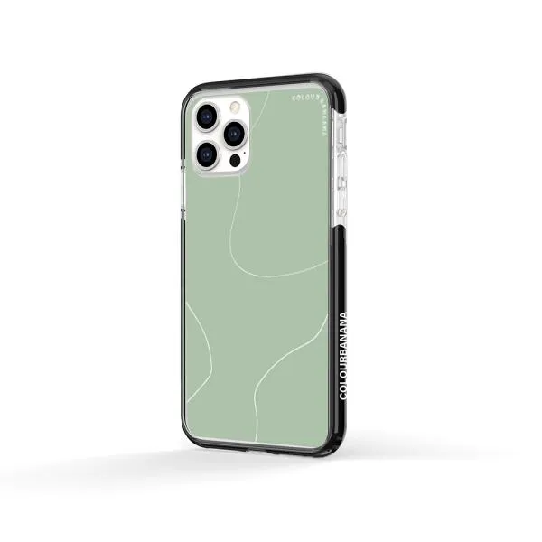 iPhone Case - Green Minimalist