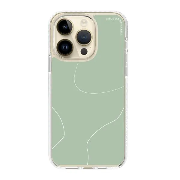 iPhone Case - Green Minimalist