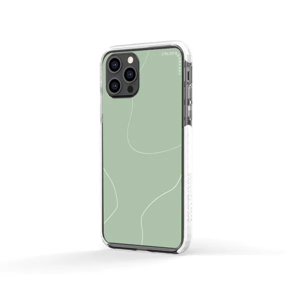 iPhone Case - Green Minimalist