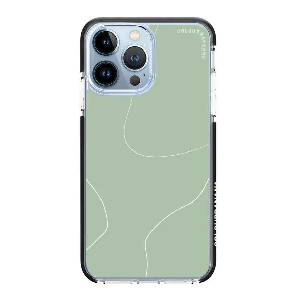 iPhone Case - Green Minimalist