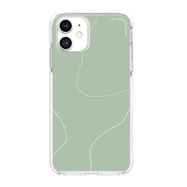 iPhone Case - Green Minimalist