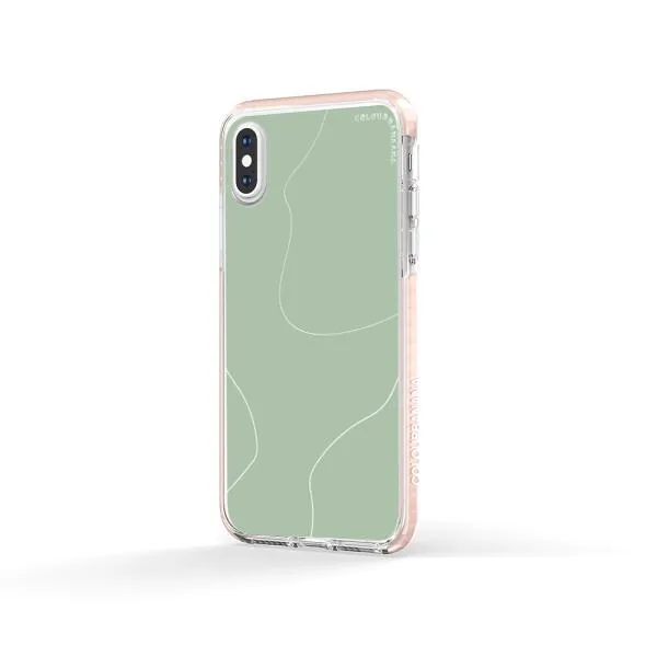 iPhone Case - Green Minimalist