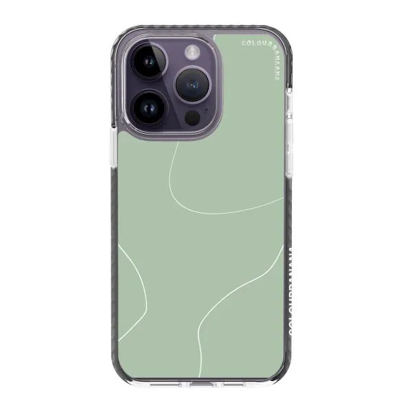 iPhone Case - Green Minimalist