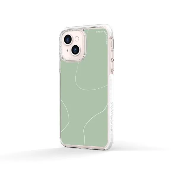 iPhone Case - Green Minimalist