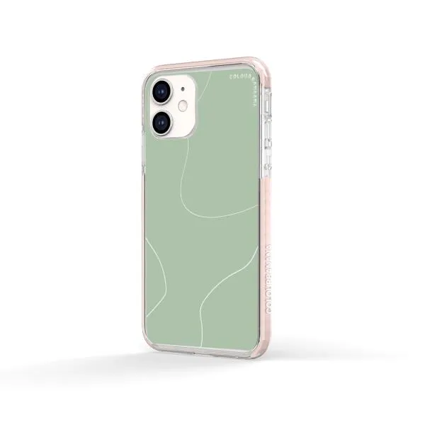 iPhone Case - Green Minimalist