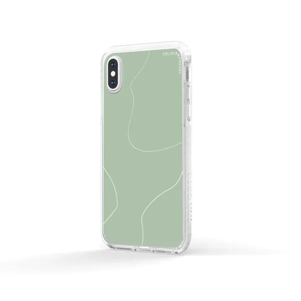 iPhone Case - Green Minimalist