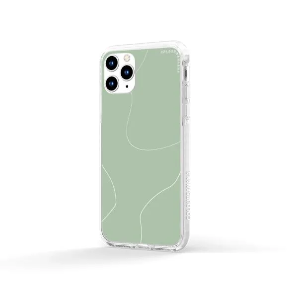 iPhone Case - Green Minimalist