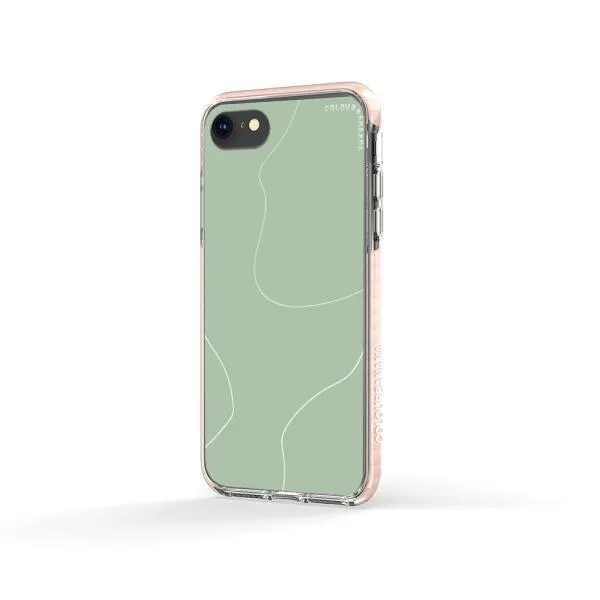 iPhone Case - Green Minimalist