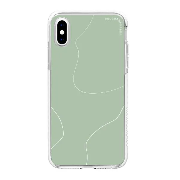 iPhone Case - Green Minimalist