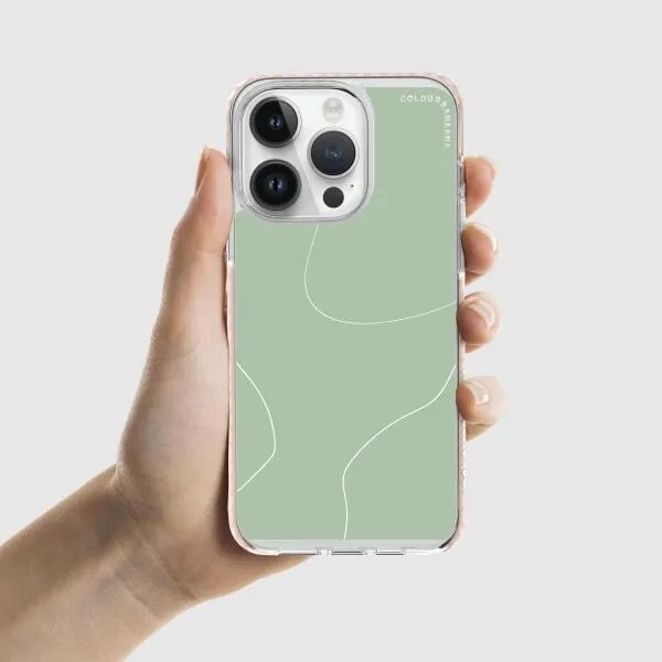 iPhone Case - Green Minimalist