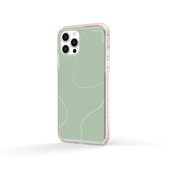 iPhone Case - Green Minimalist