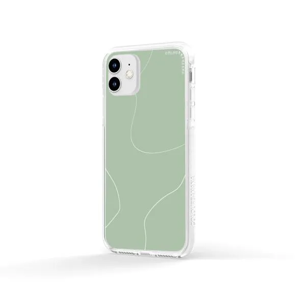 iPhone Case - Green Minimalist