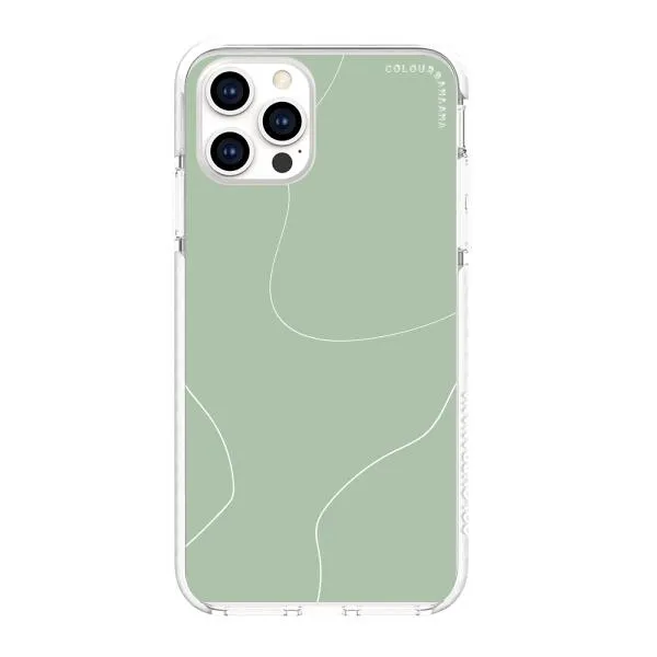 iPhone Case - Green Minimalist