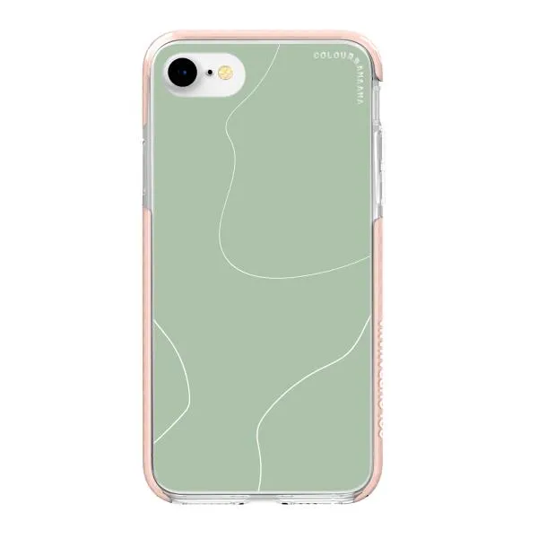 iPhone Case - Green Minimalist