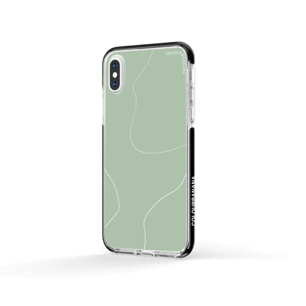 iPhone Case - Green Minimalist