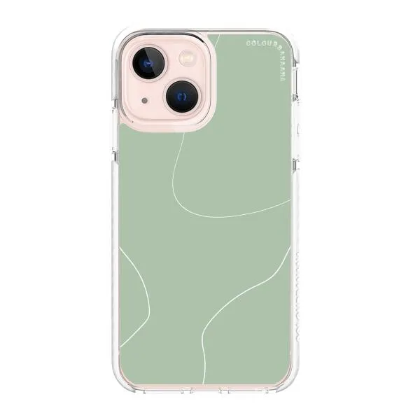 iPhone Case - Green Minimalist