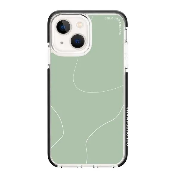 iPhone Case - Green Minimalist