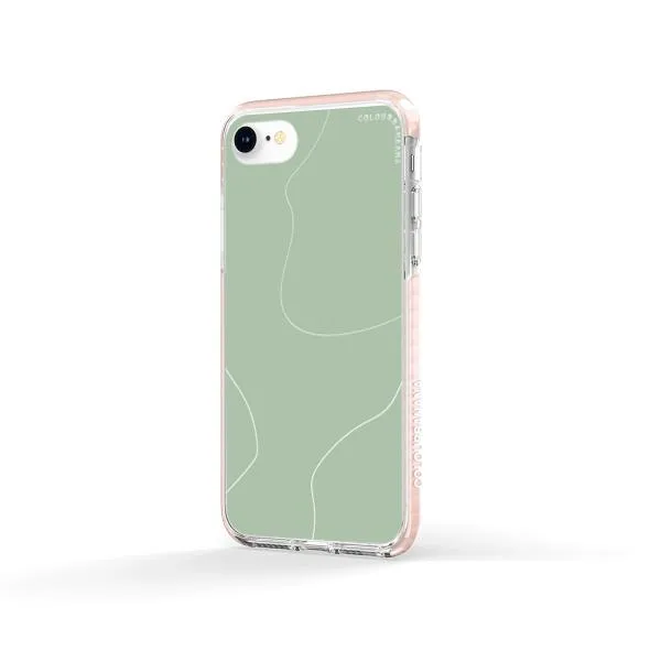 iPhone Case - Green Minimalist