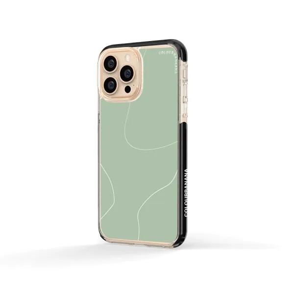 iPhone Case - Green Minimalist