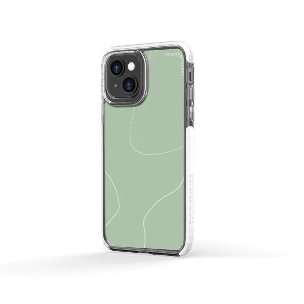 iPhone Case - Green Minimalist